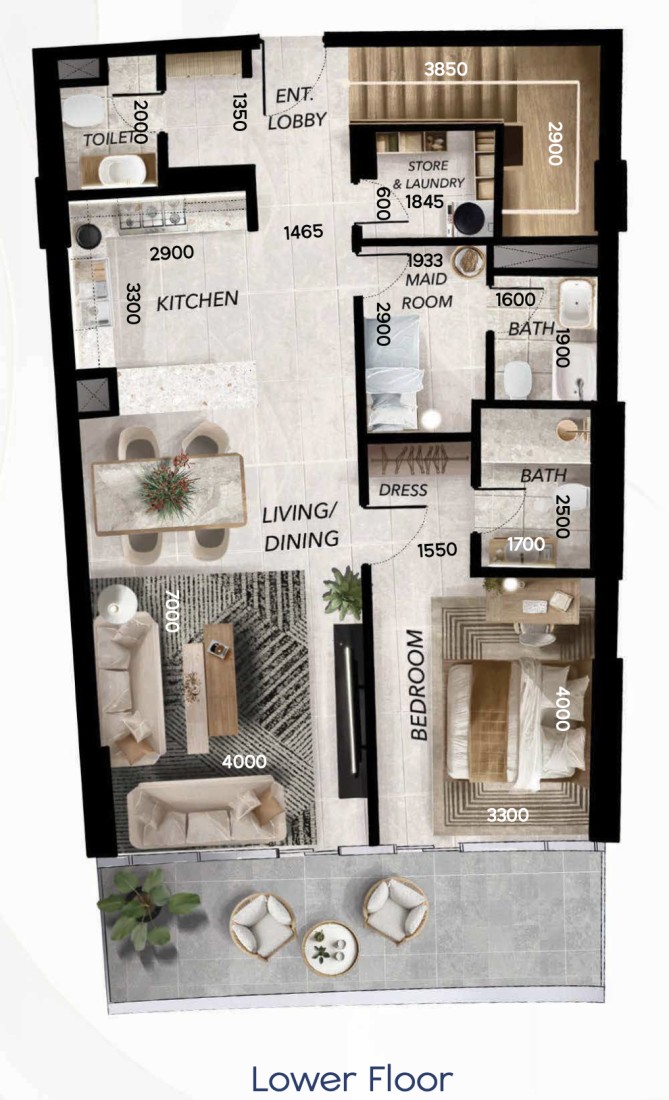 3 Bedrooms in Radiant Wave
