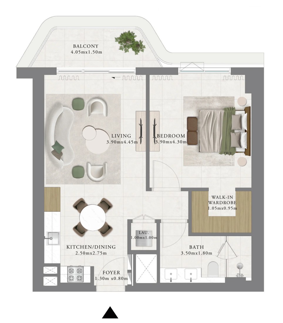 1 Bedroom in Sera 1