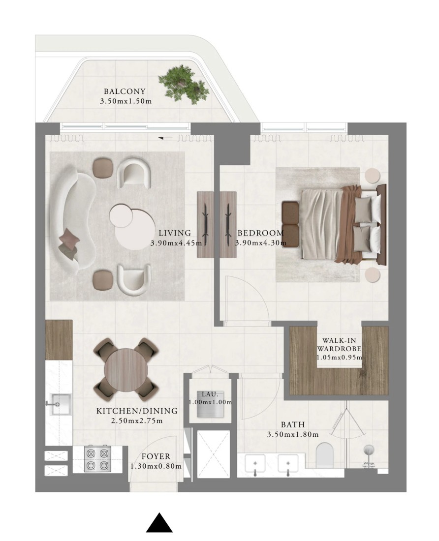 1 Bedroom in Sera 1