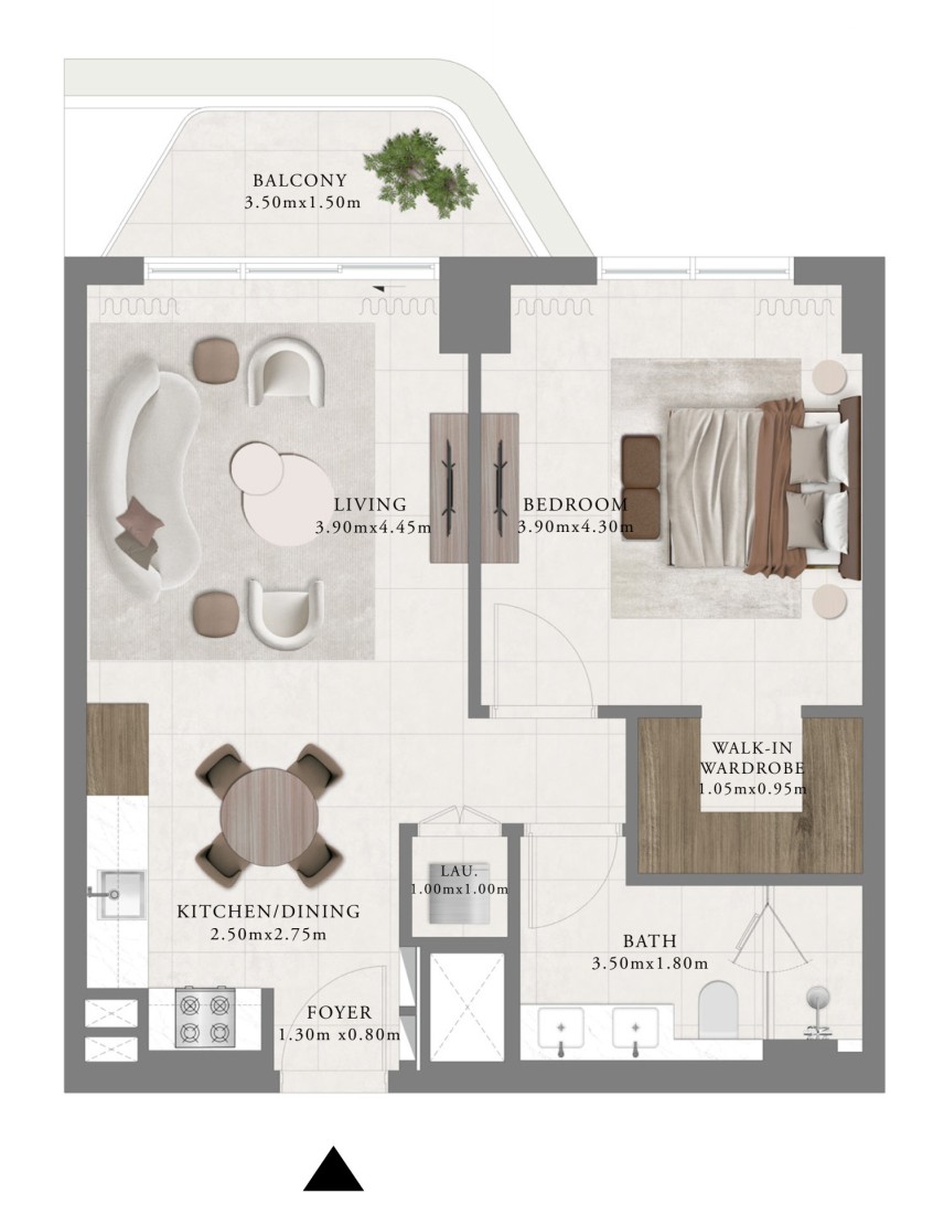 1 Bedroom in Sera 1