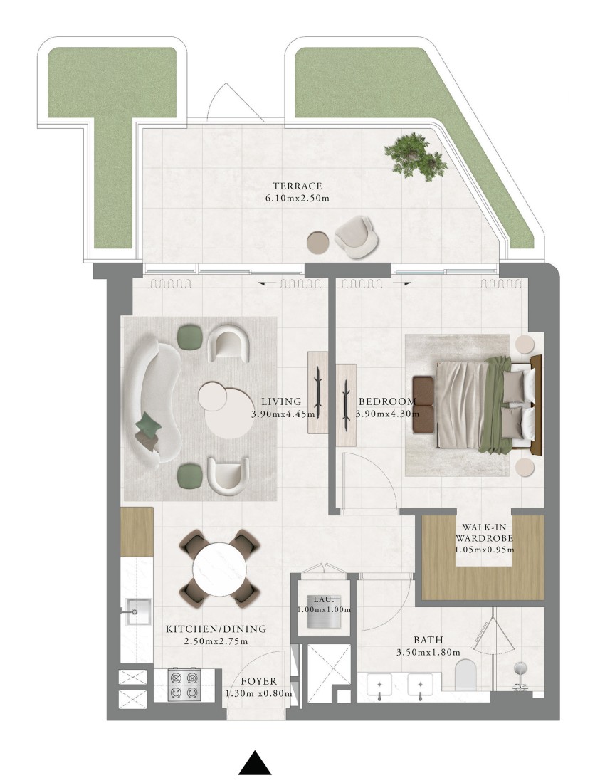 1 Bedroom in Sera 1
