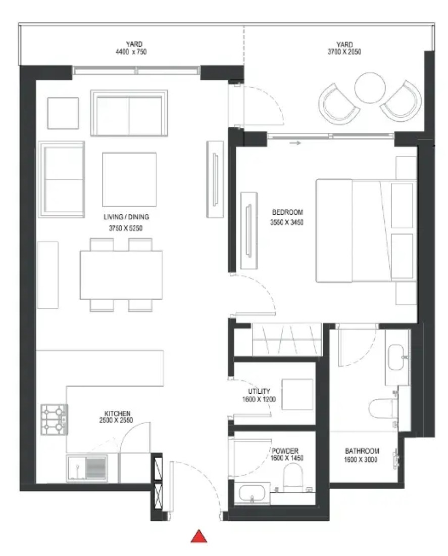 1 Bedroom in One