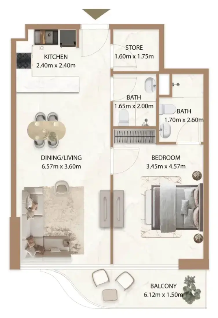 1 Bedroom in Veda