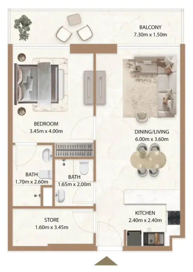 1 Bedroom in Veda
