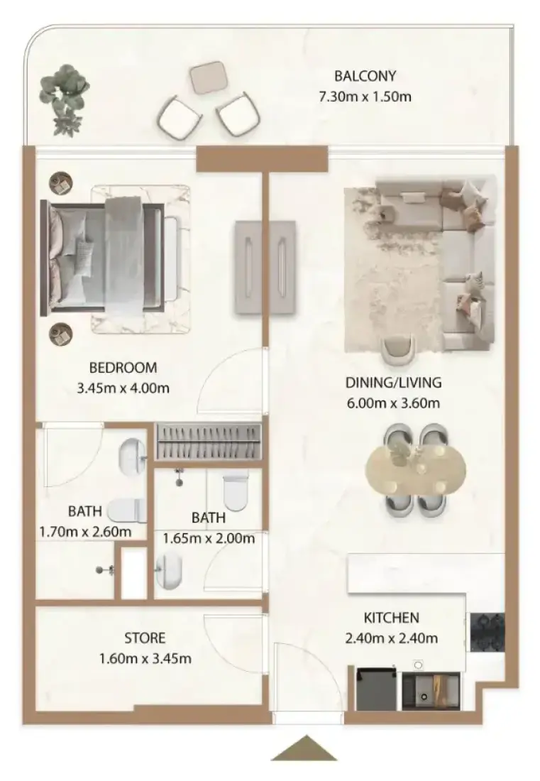 1 Bedroom in Veda