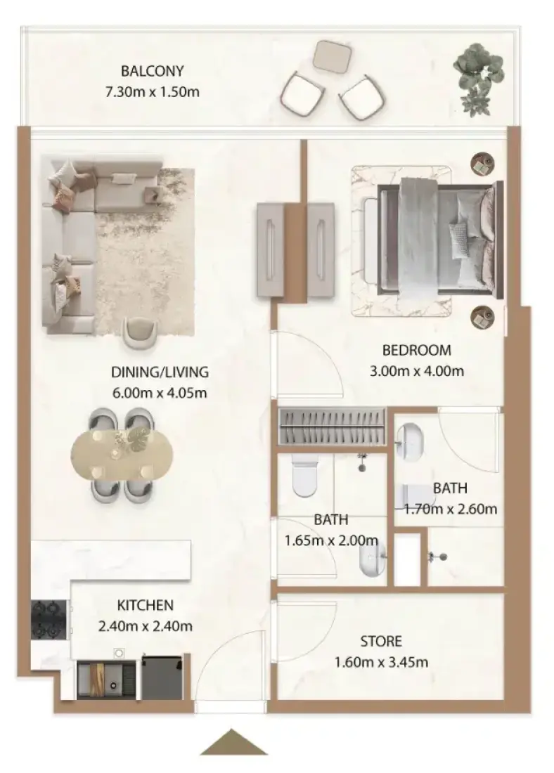 1 Bedroom in Veda