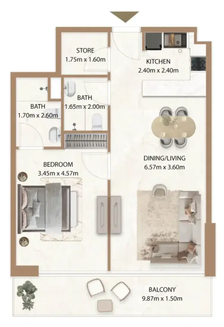 1 Bedroom in Veda