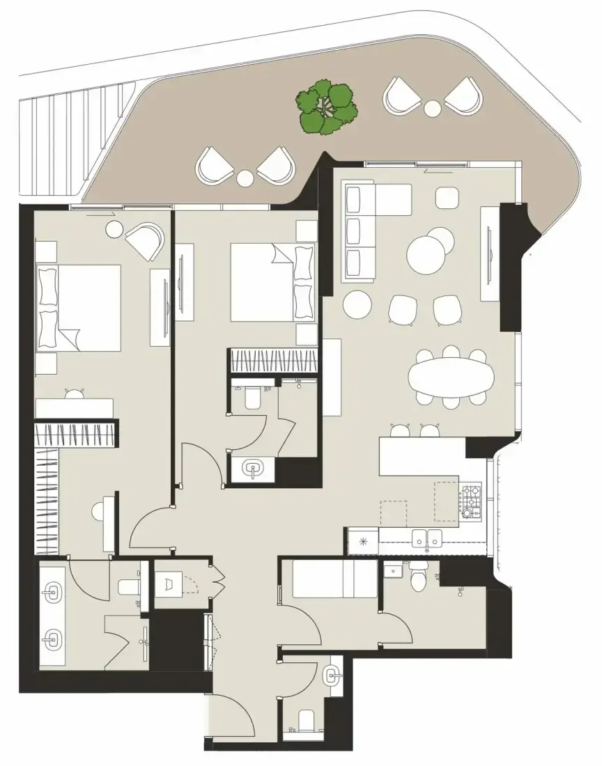 2 Bedrooms in Artistry Two Residences