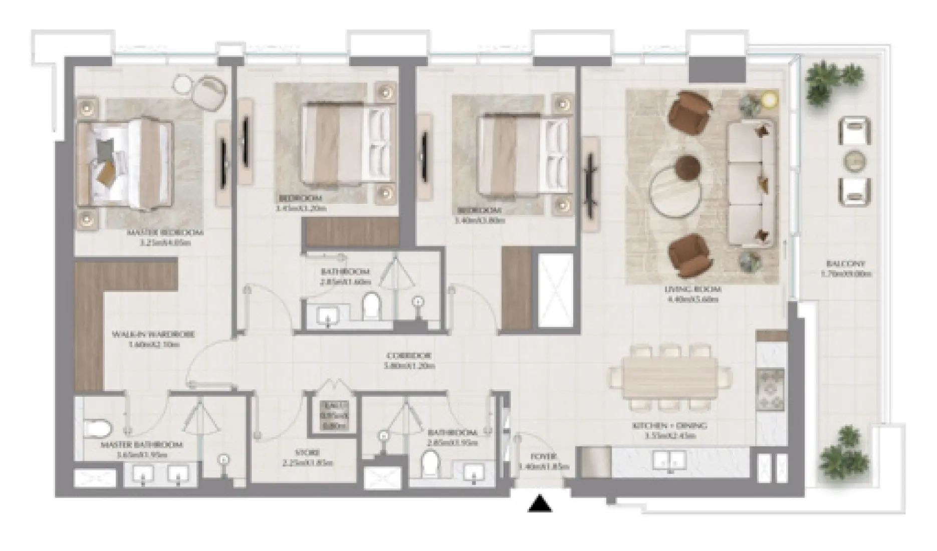 3 Bedrooms in Terra Woods