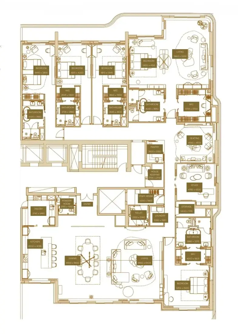 4 Bedrooms in Sofitel Residences
