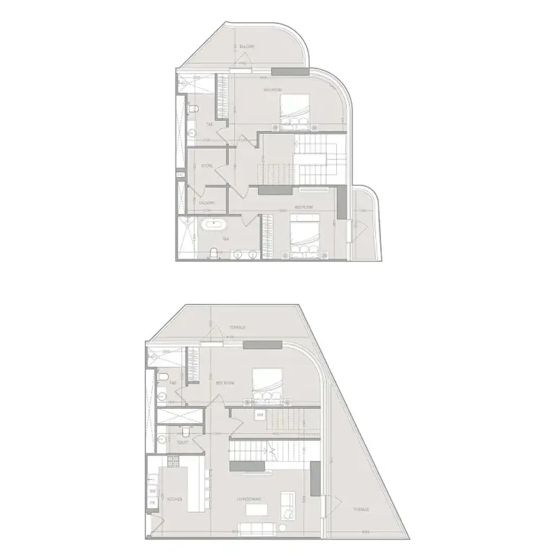 3 Bedrooms in A1LA Residence