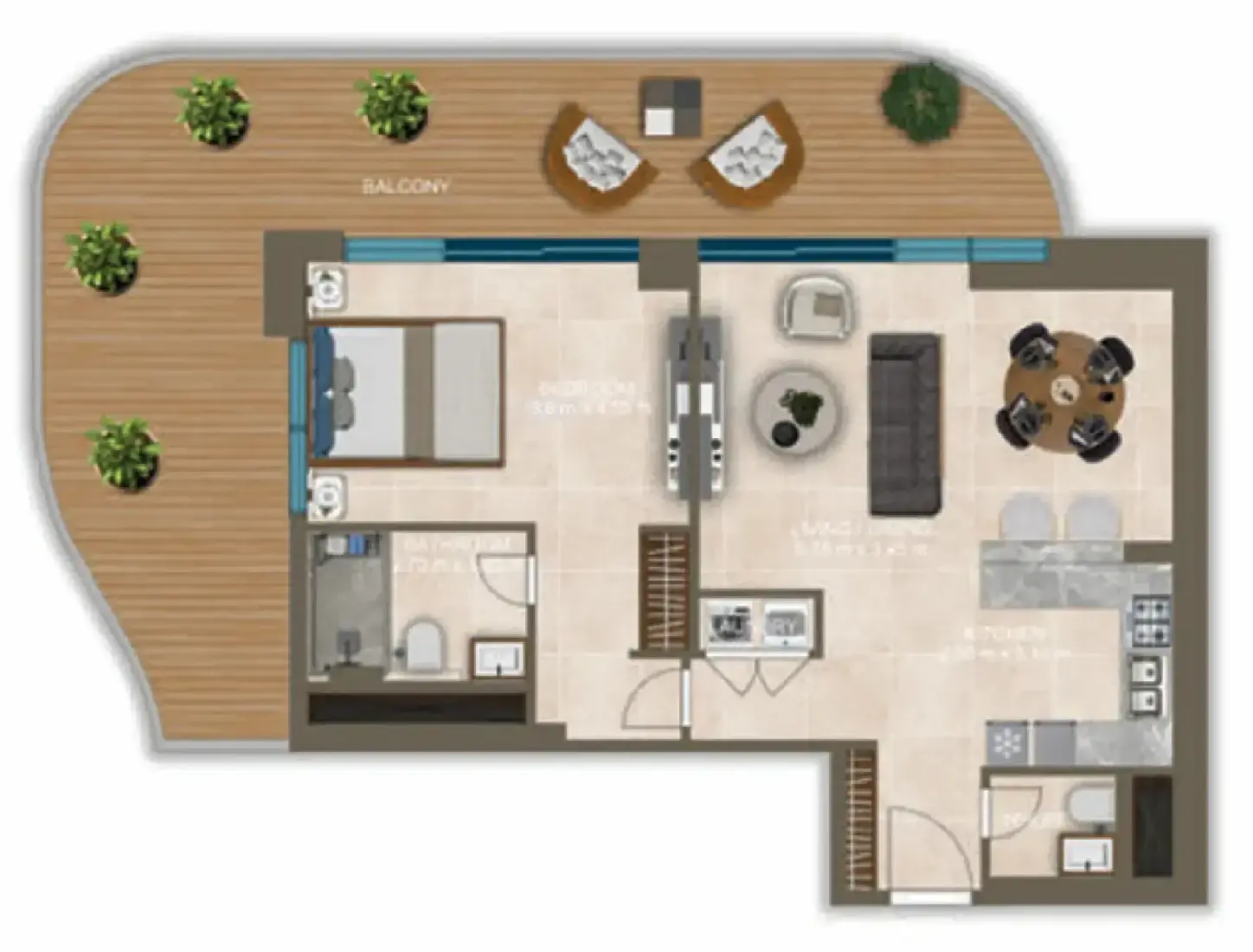 1 Bedroom in Nova Tower