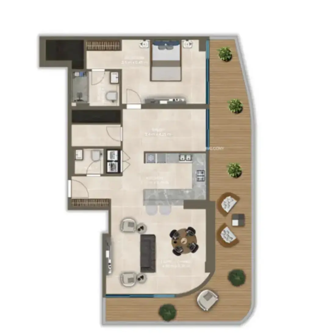 1 Bedroom in Nova Tower