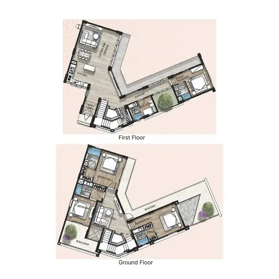 4 Bedrooms in Terva Homes