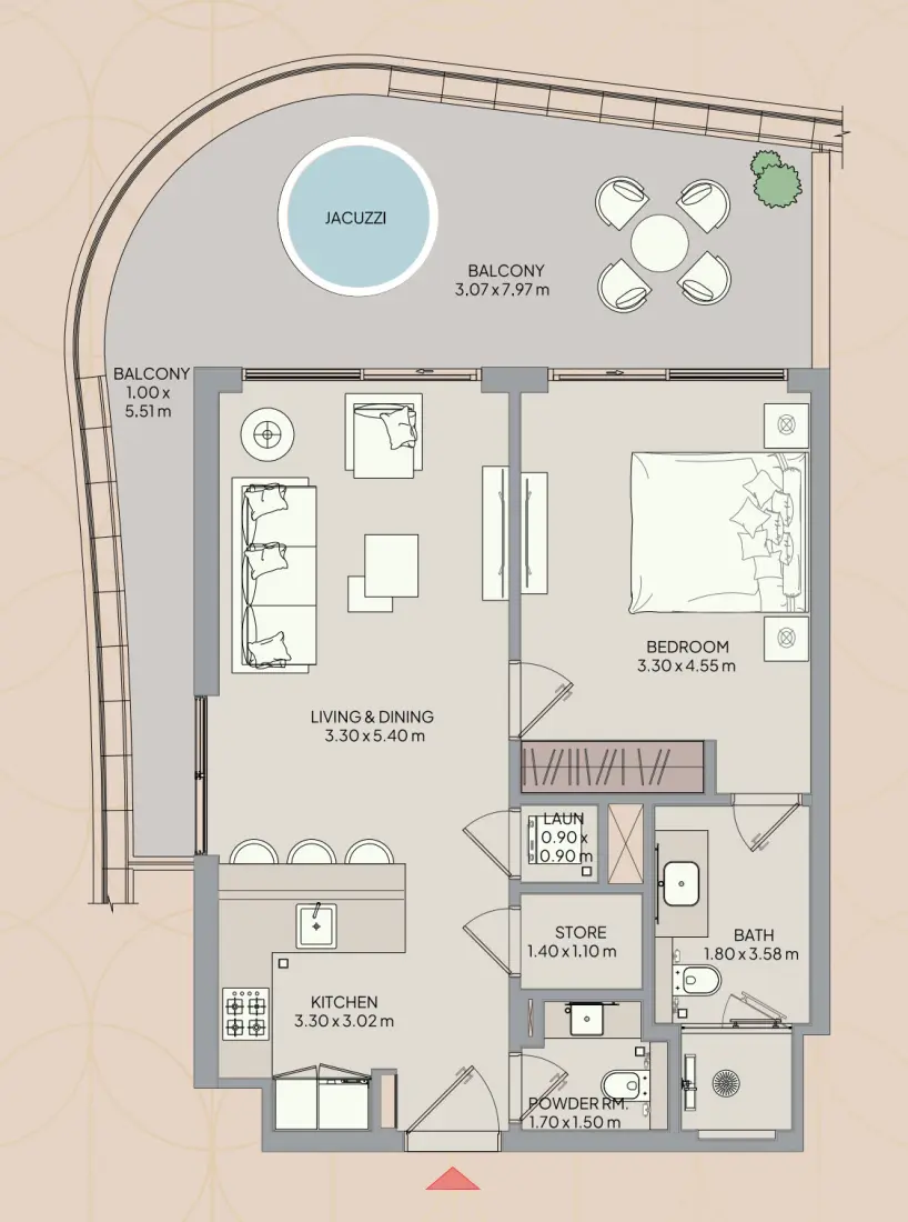 1 Bedroom in Mayfair Nexus