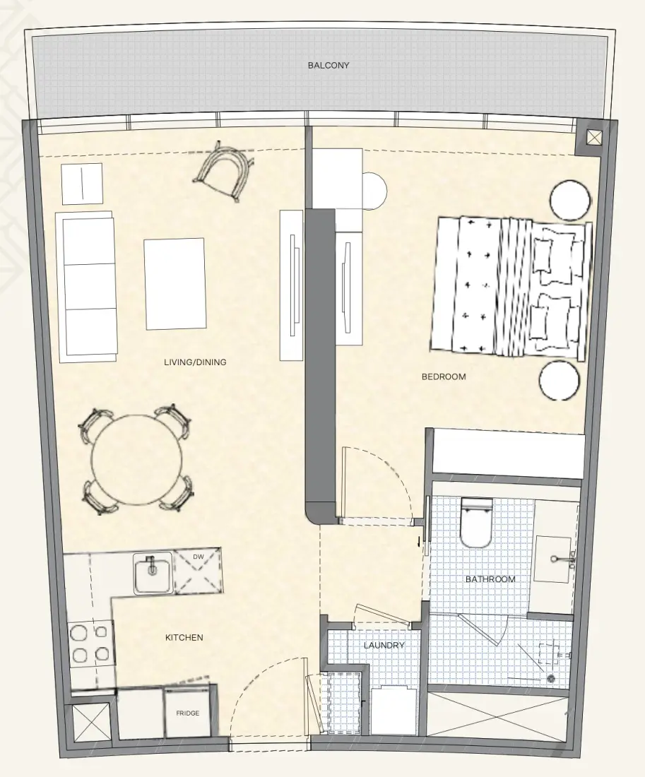 1 Bedroom in Dusit Thani Residences Ajman