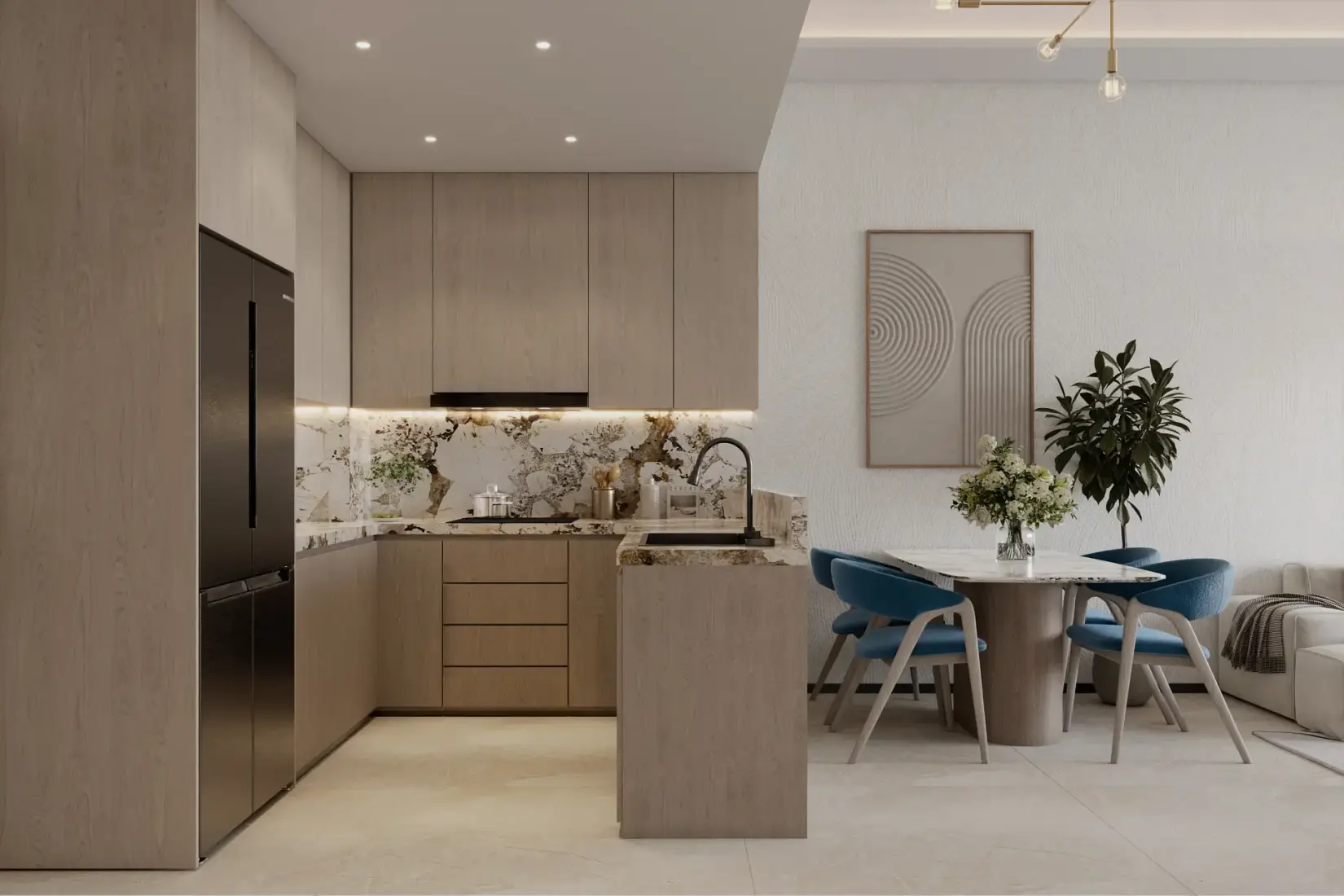 Semi-furnished finishing 4