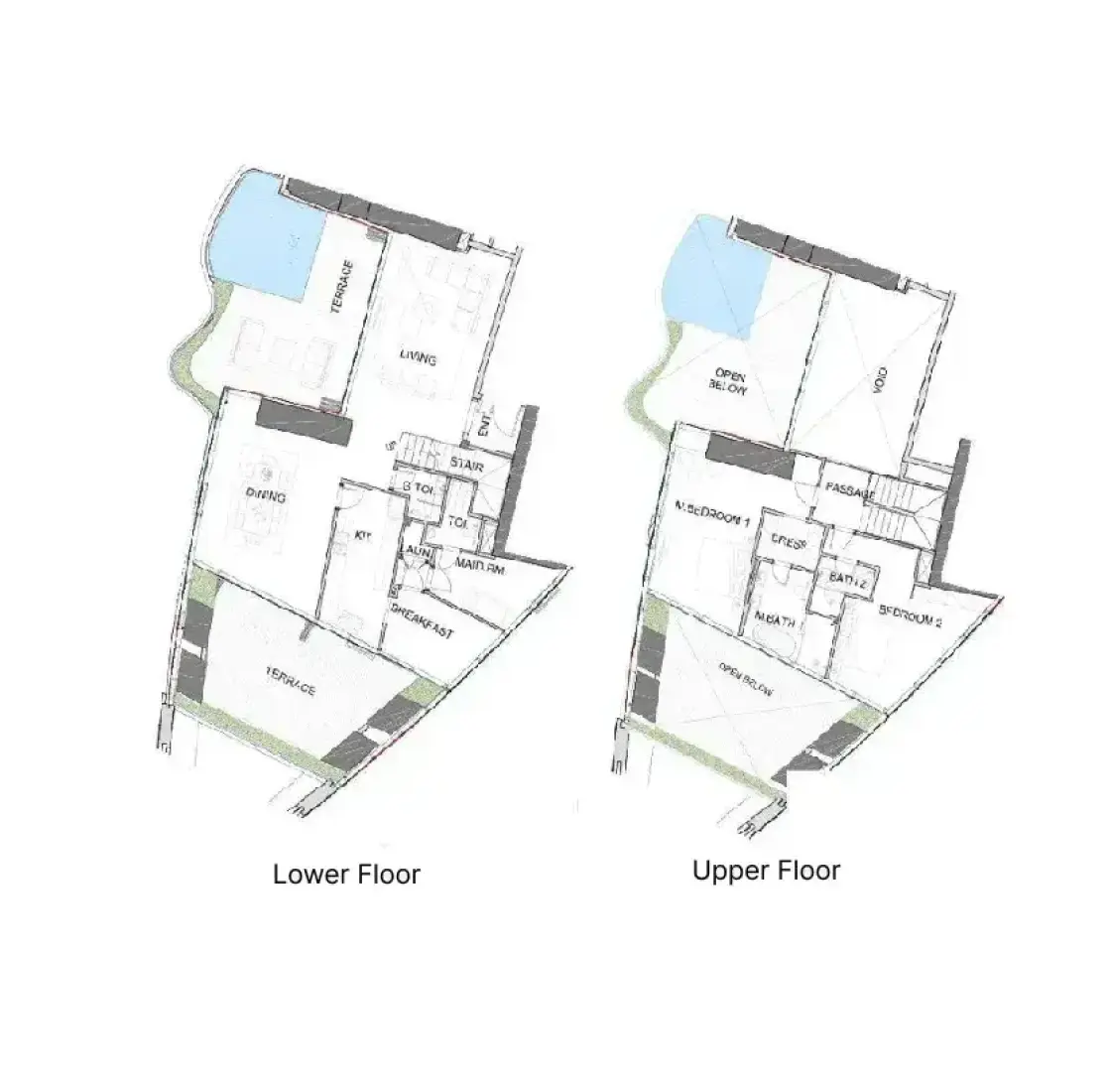 2 Bedrooms in Safa One de Grisogono