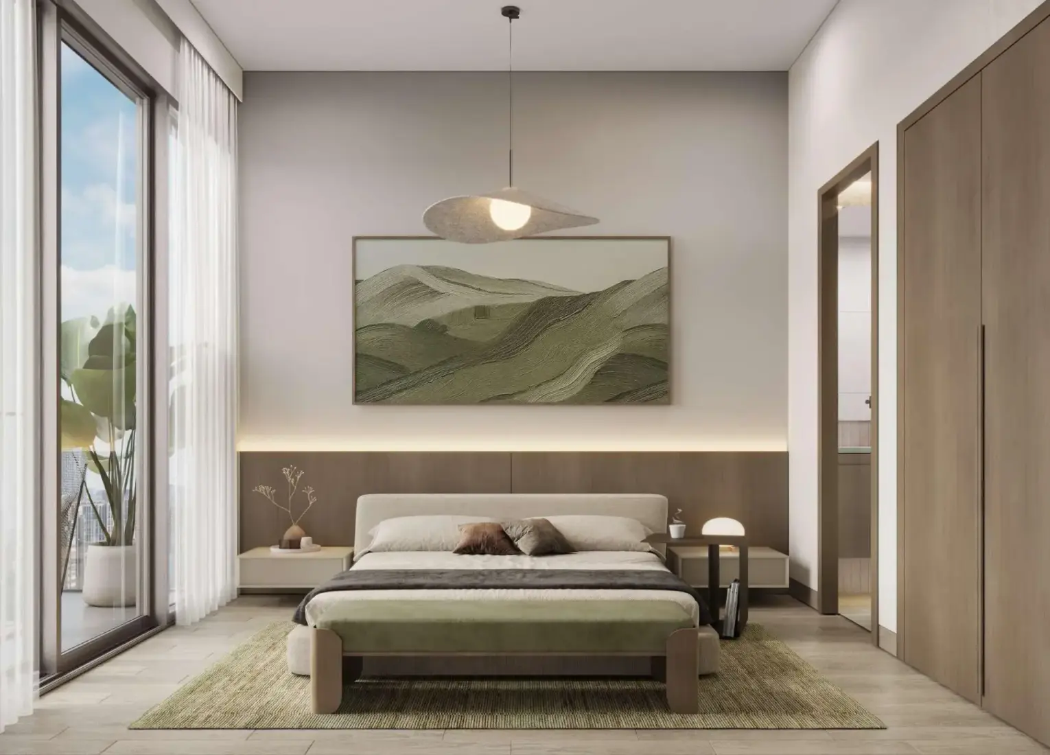 Semi-furnished finishing 1