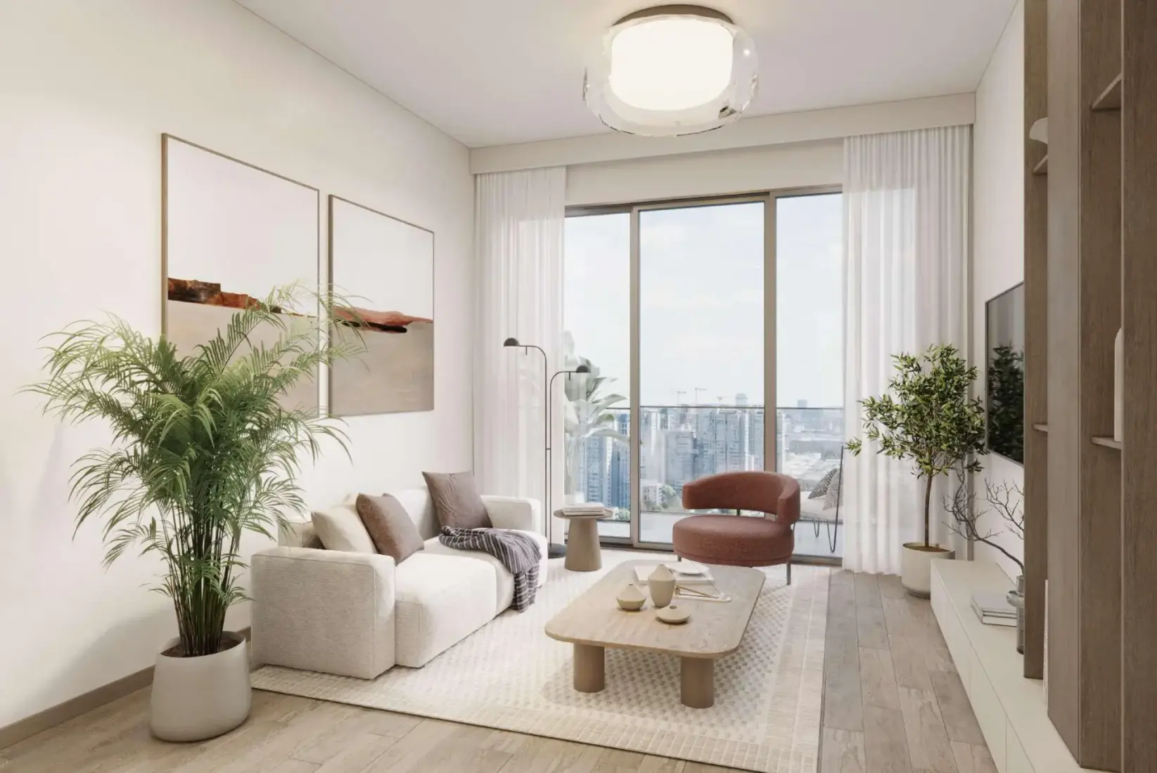 Semi-furnished finishing 2