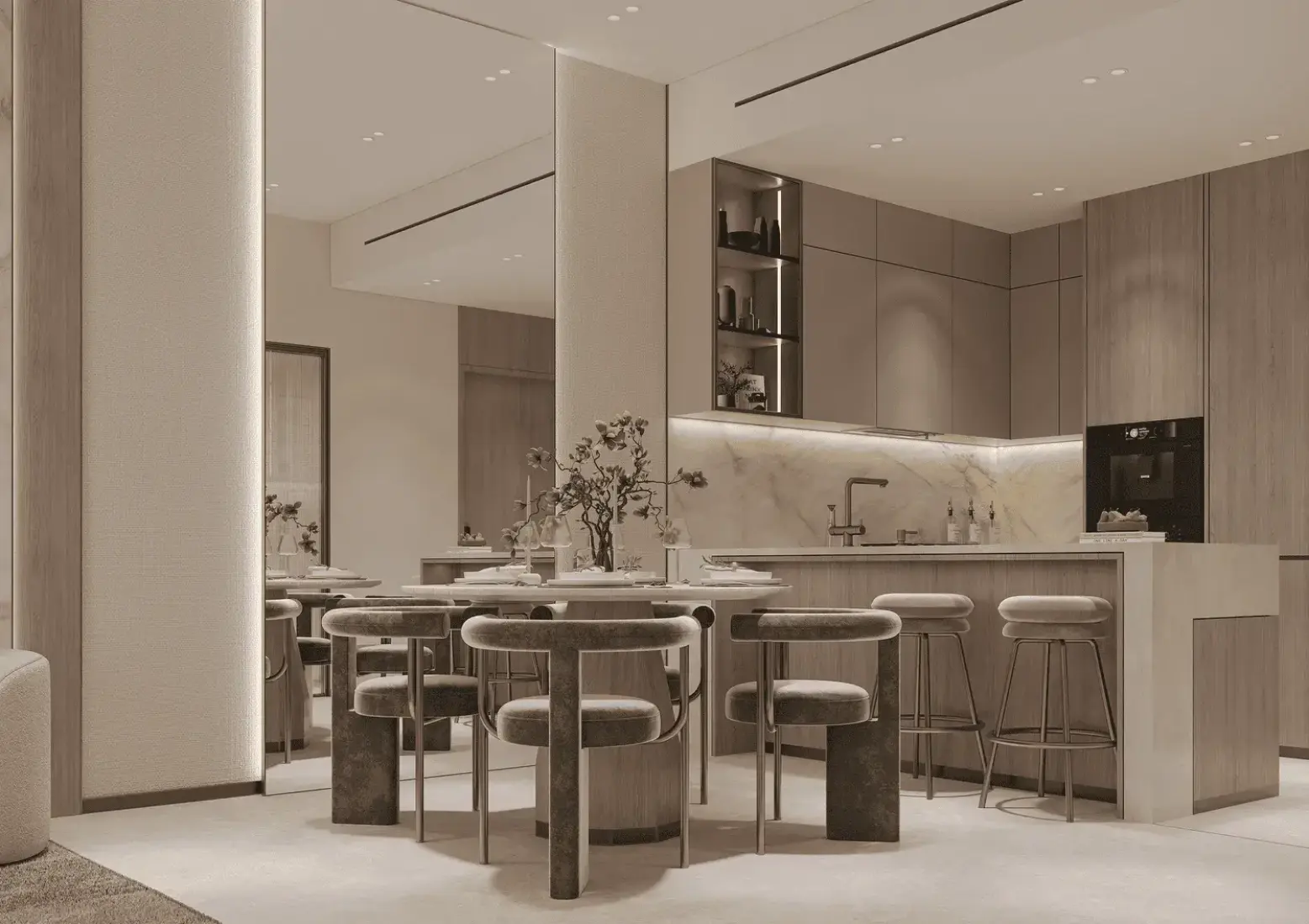 Semi-furnished finishing 1