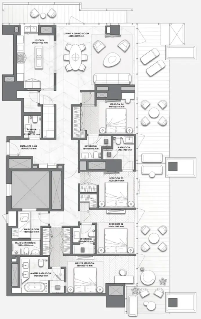 4 Bedrooms in Pagani,  Da Vinci Tower