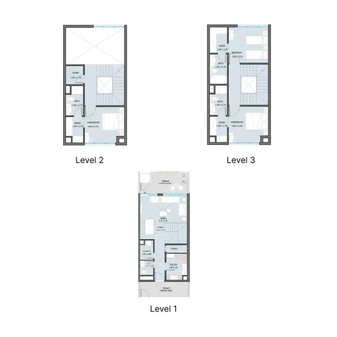 3 Bedrooms in Sila