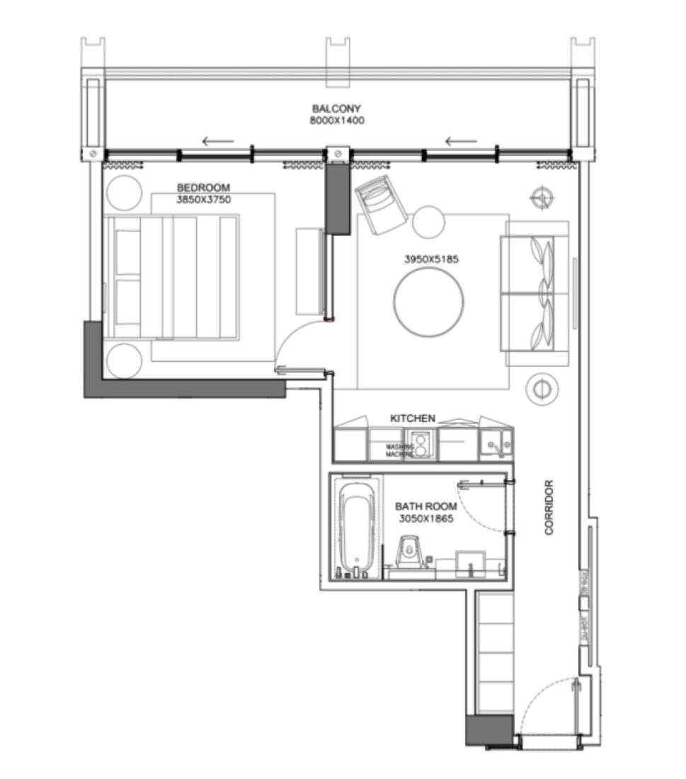 1BR