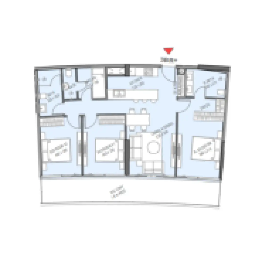 3 Bedrooms in Marlin 2