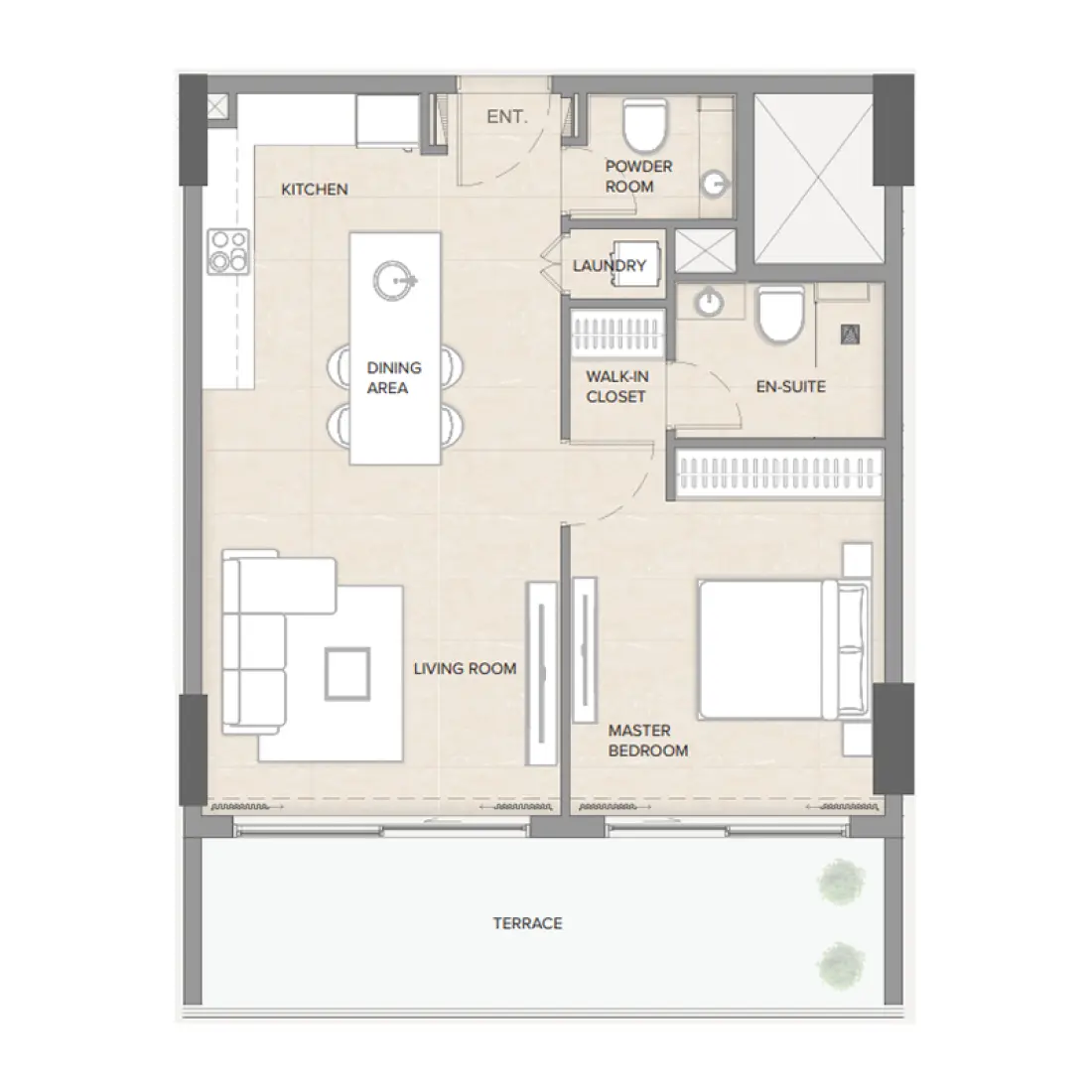 1 Bedroom