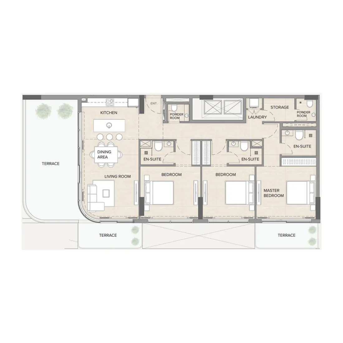 3 Bedroom