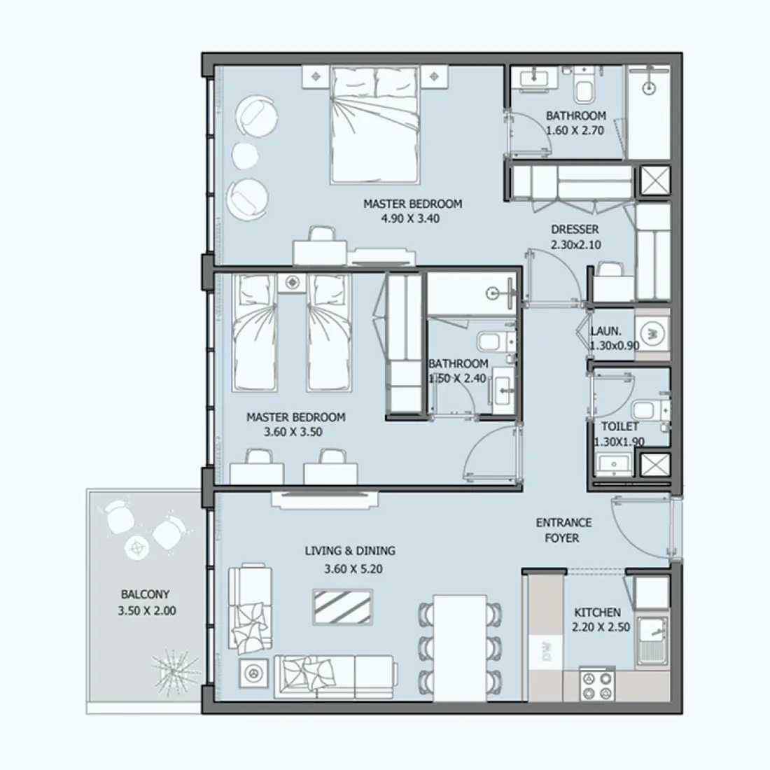 1 Bedroom