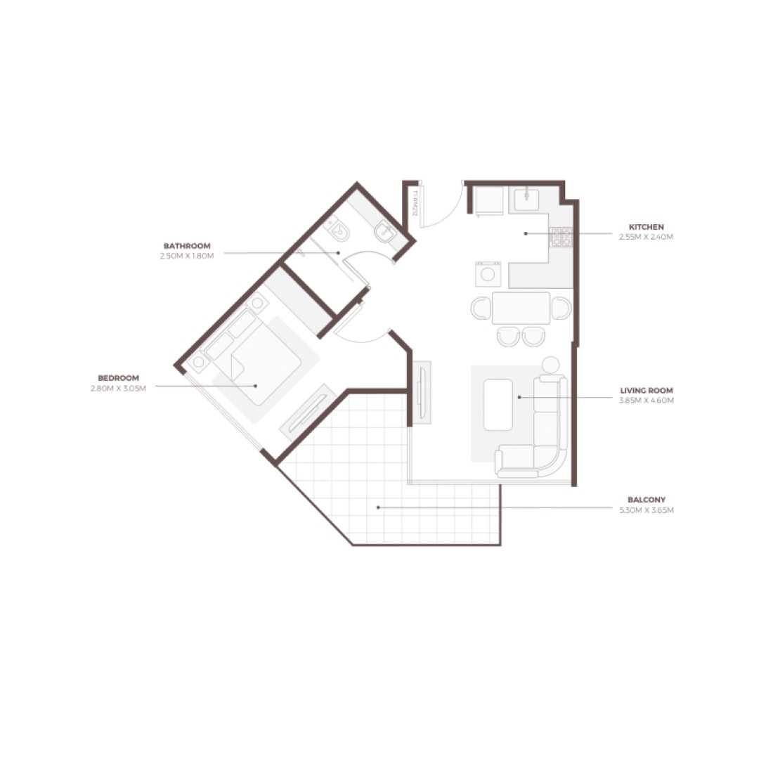 1 Bedroom in Beach Oasis 2
