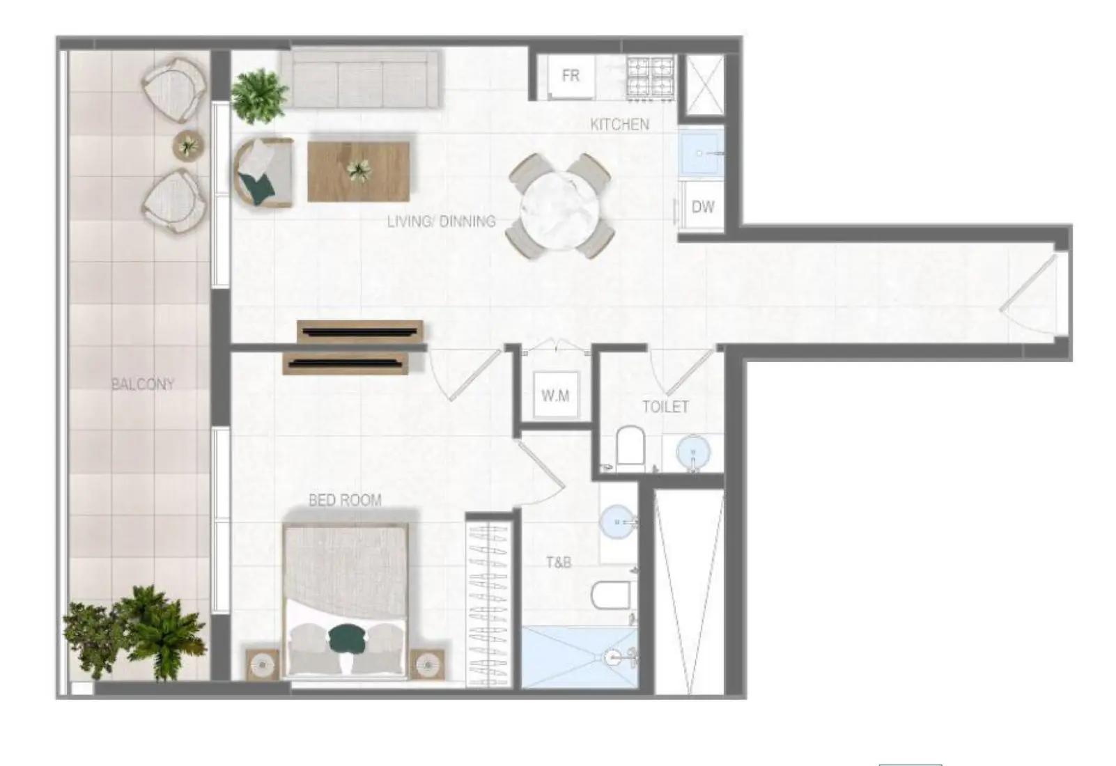1 Bedroom