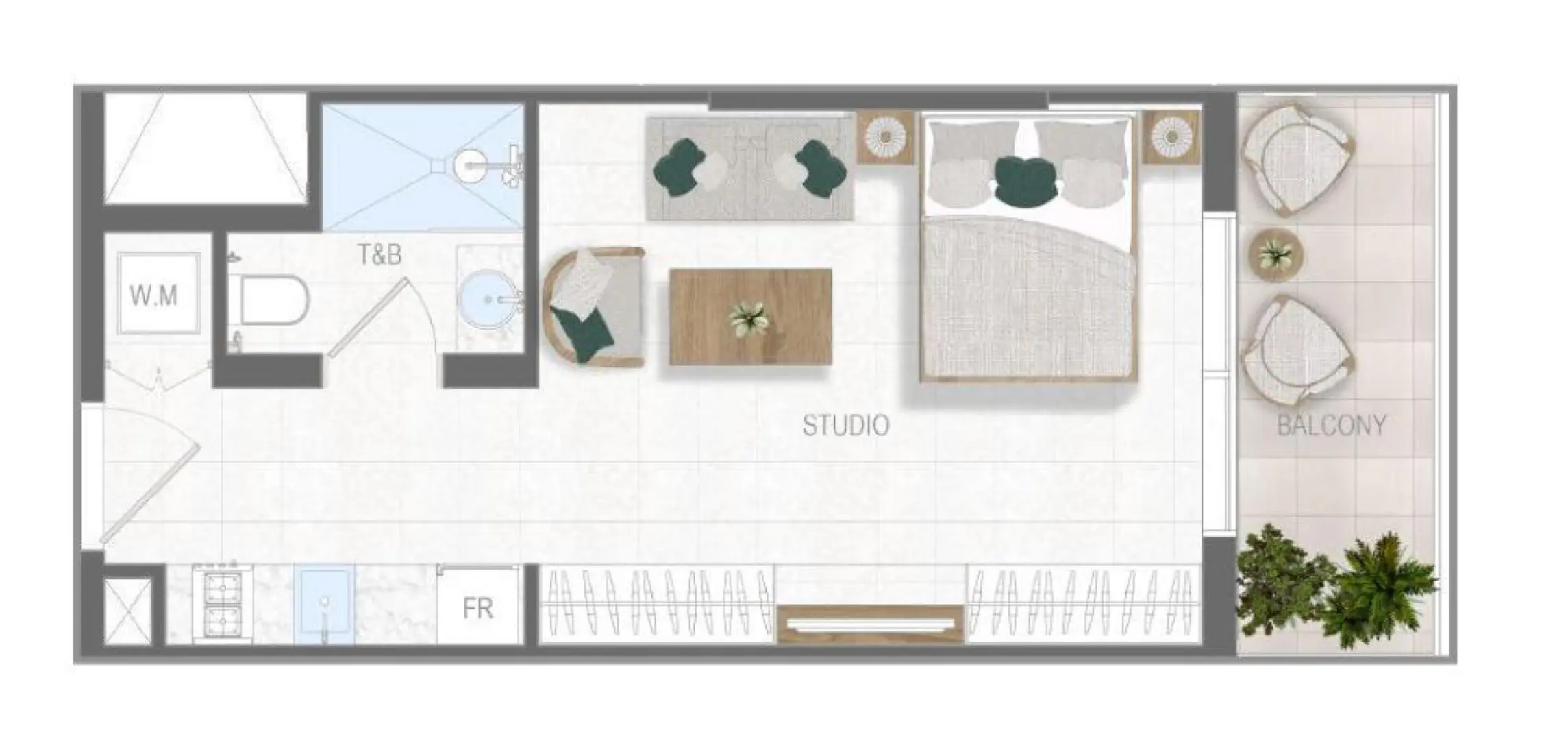 1 Bathroom