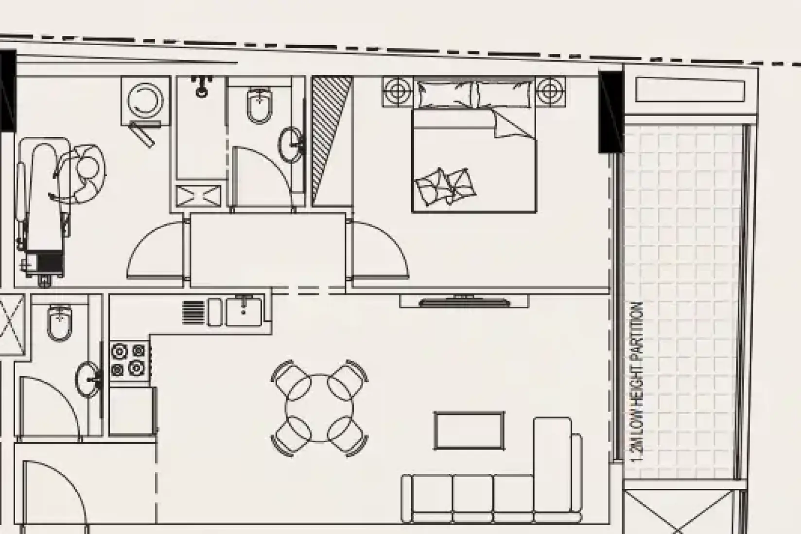 1 Bedroom in Casa Vista Residence