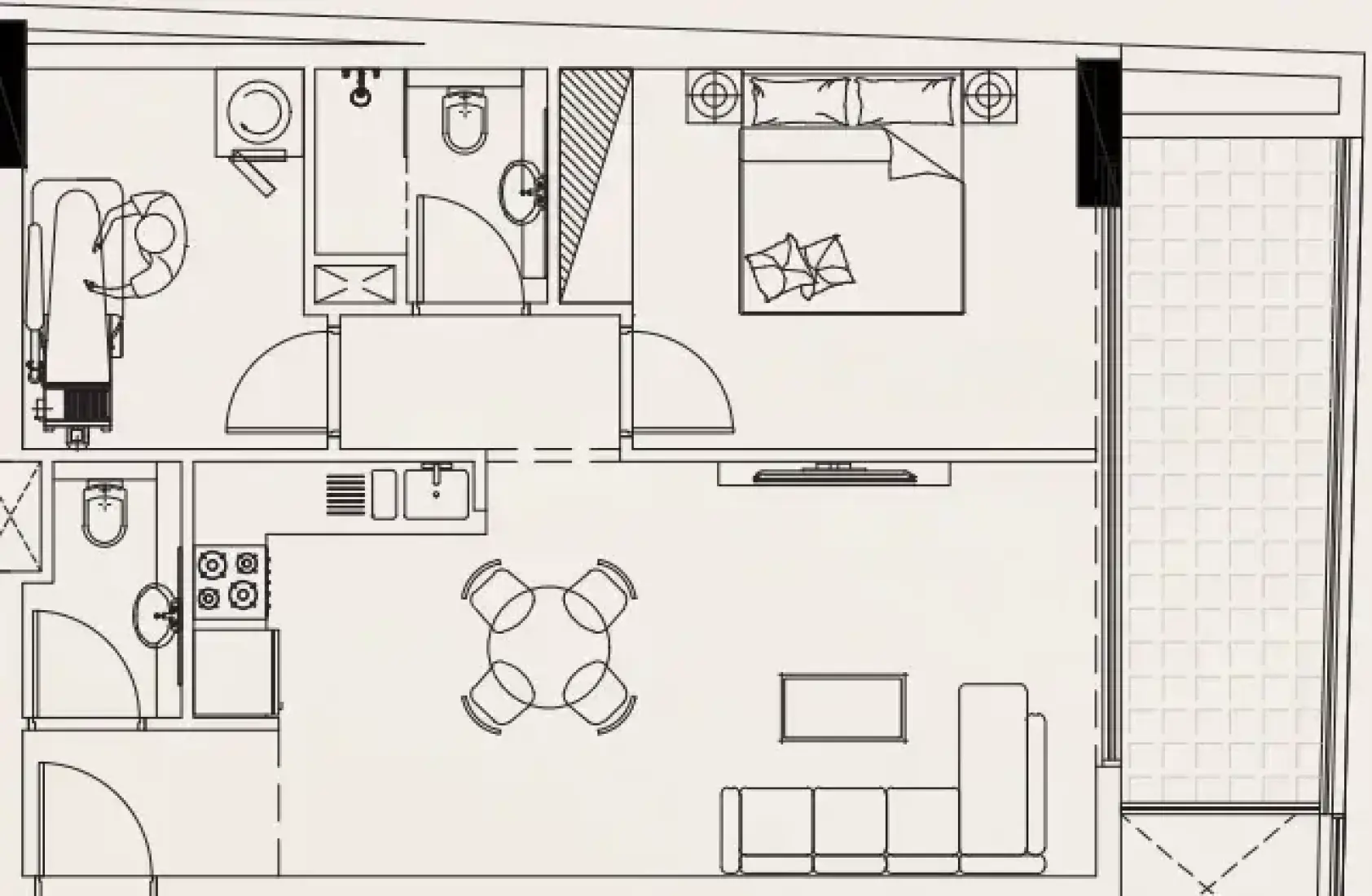1 Bedroom in Casa Vista Residence