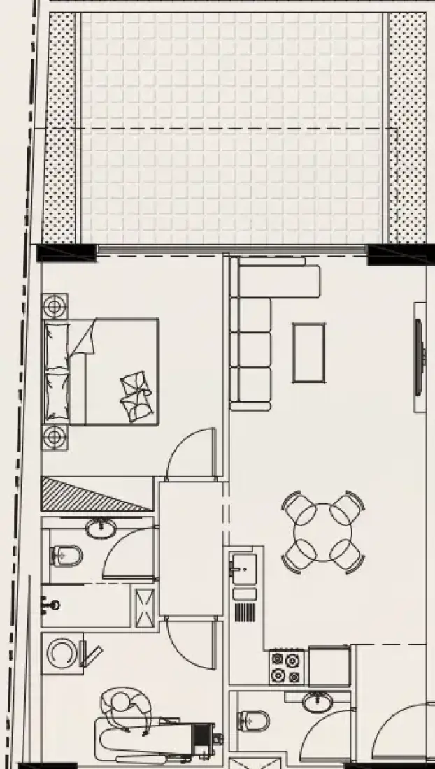 1 Bedroom in Casa Vista Residence