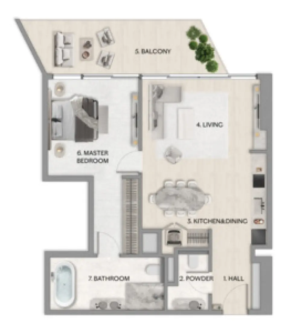 1 Bedroom