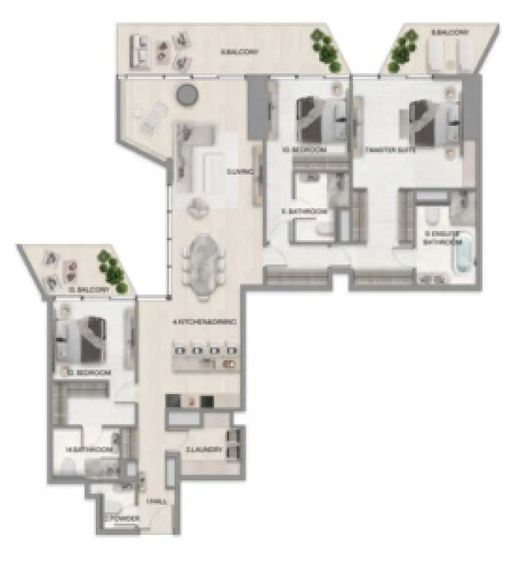 3 Bedroom