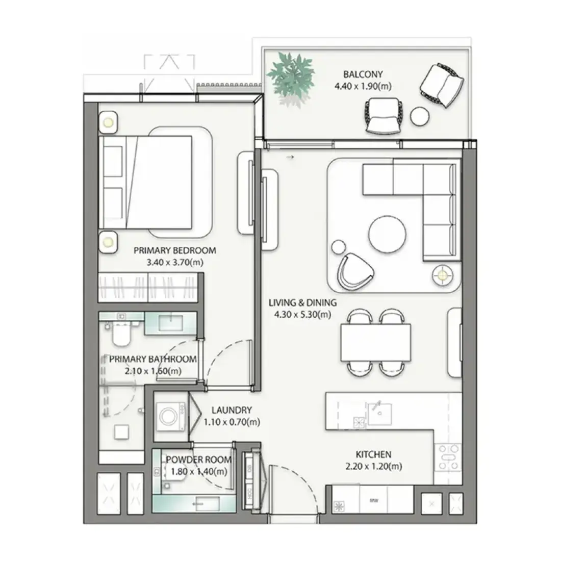 1 Bedroom