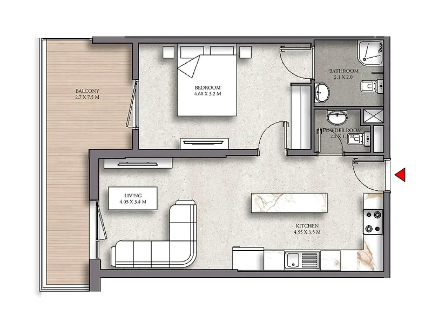 1 Bedroom