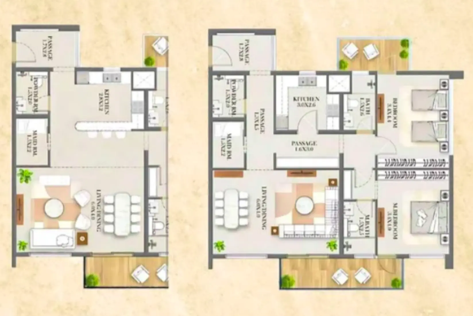 2 Bedroom