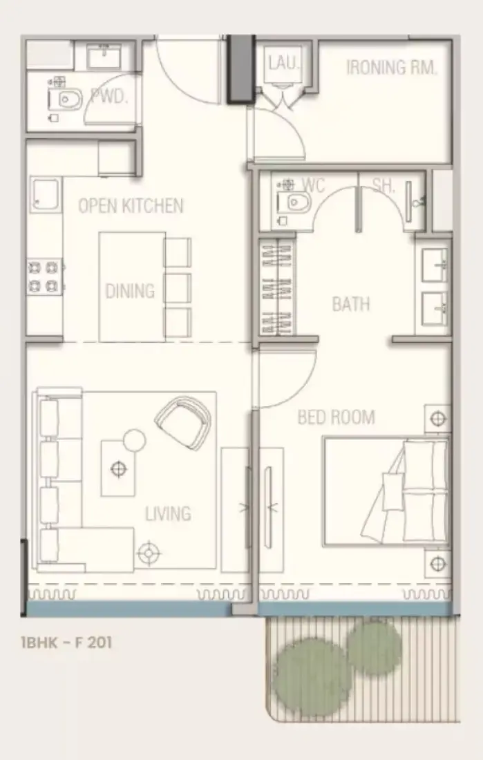 1 Bedroom