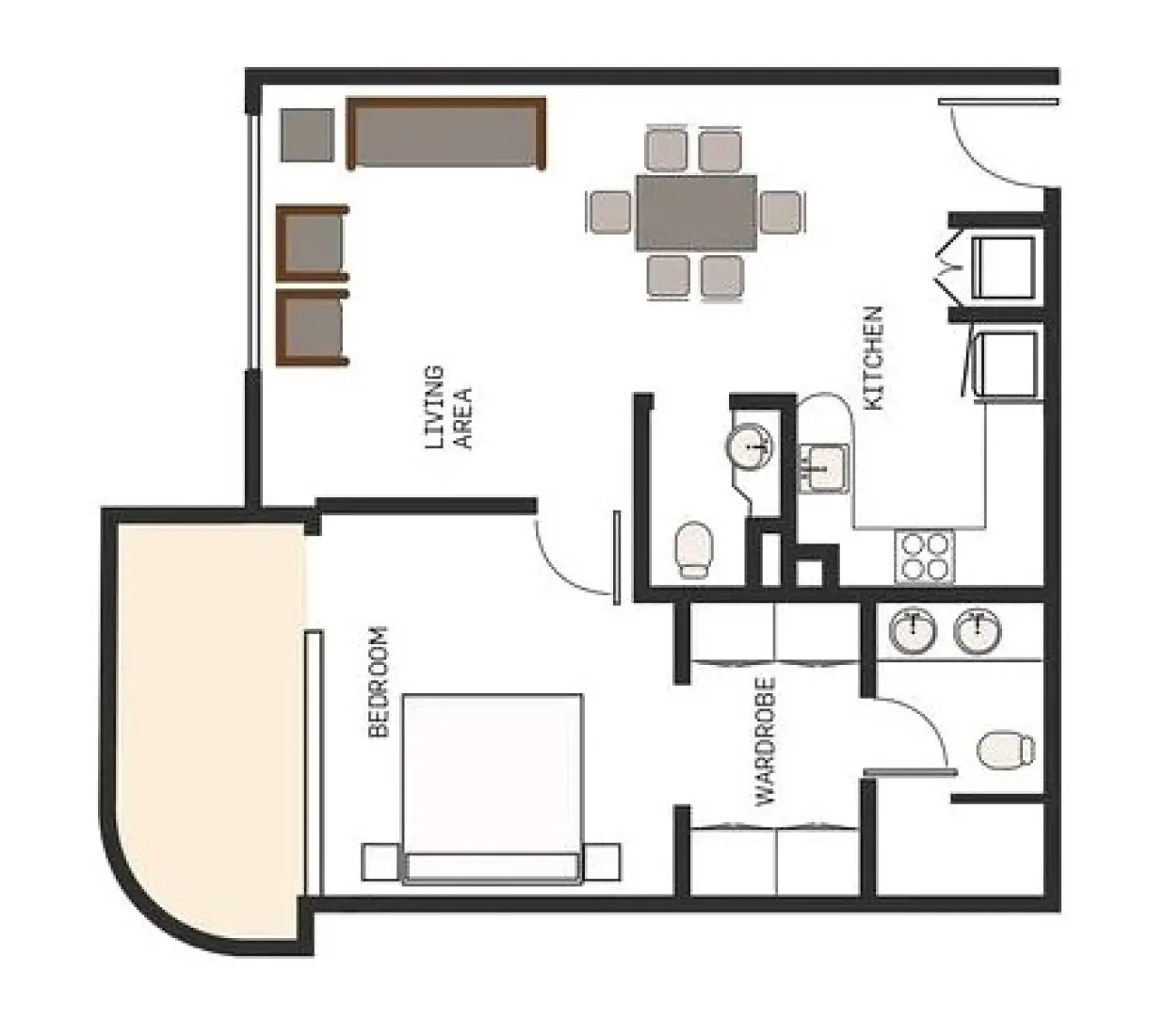 1 Bedroom
