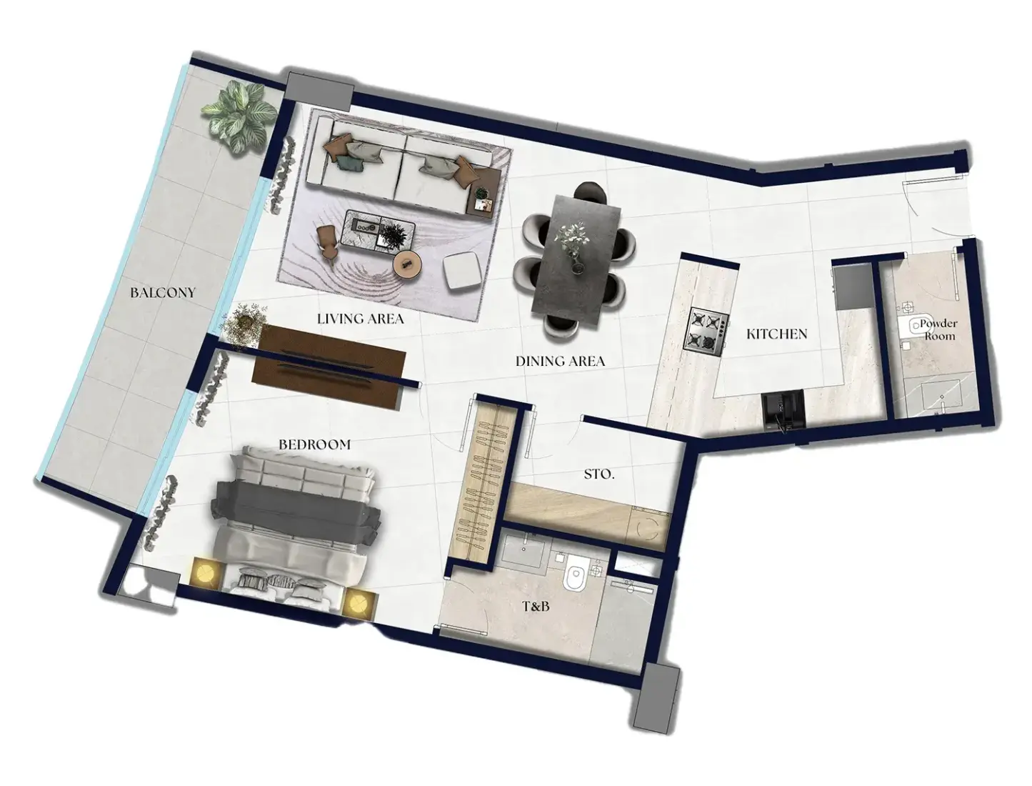 1 Bedroom in Xenia Residence