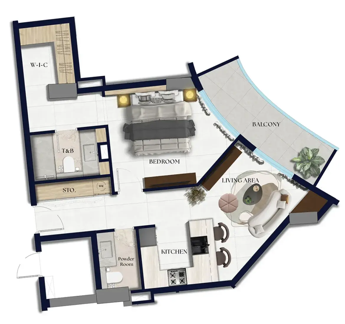 1 Bedroom in Xenia Residence