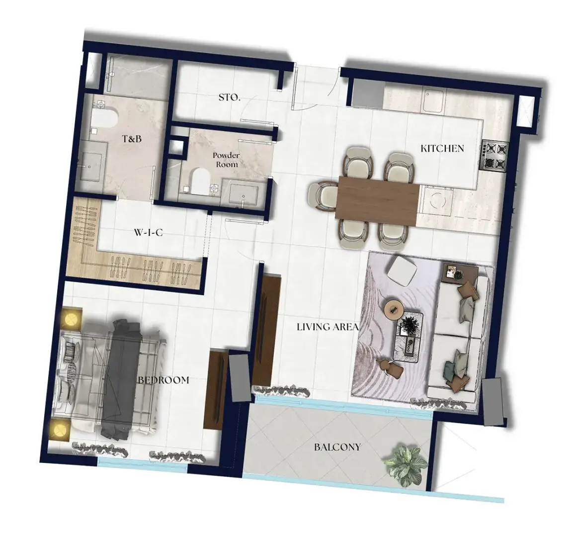 1 Bedroom in Xenia Residence