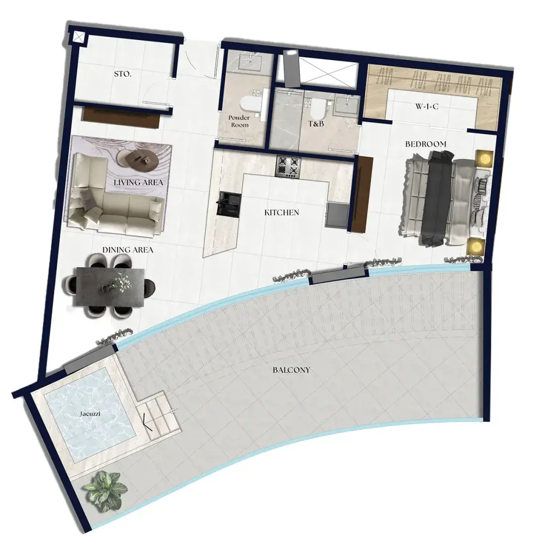 1 Bedroom in Xenia Residence