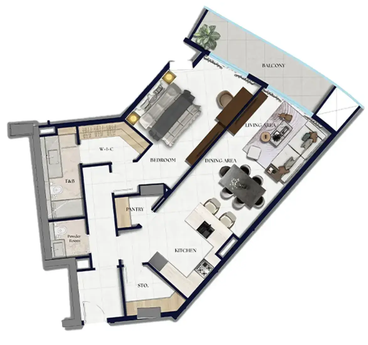 1 Bedroom in Xenia Residence